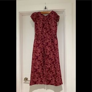 Short sleeve jumpsuit